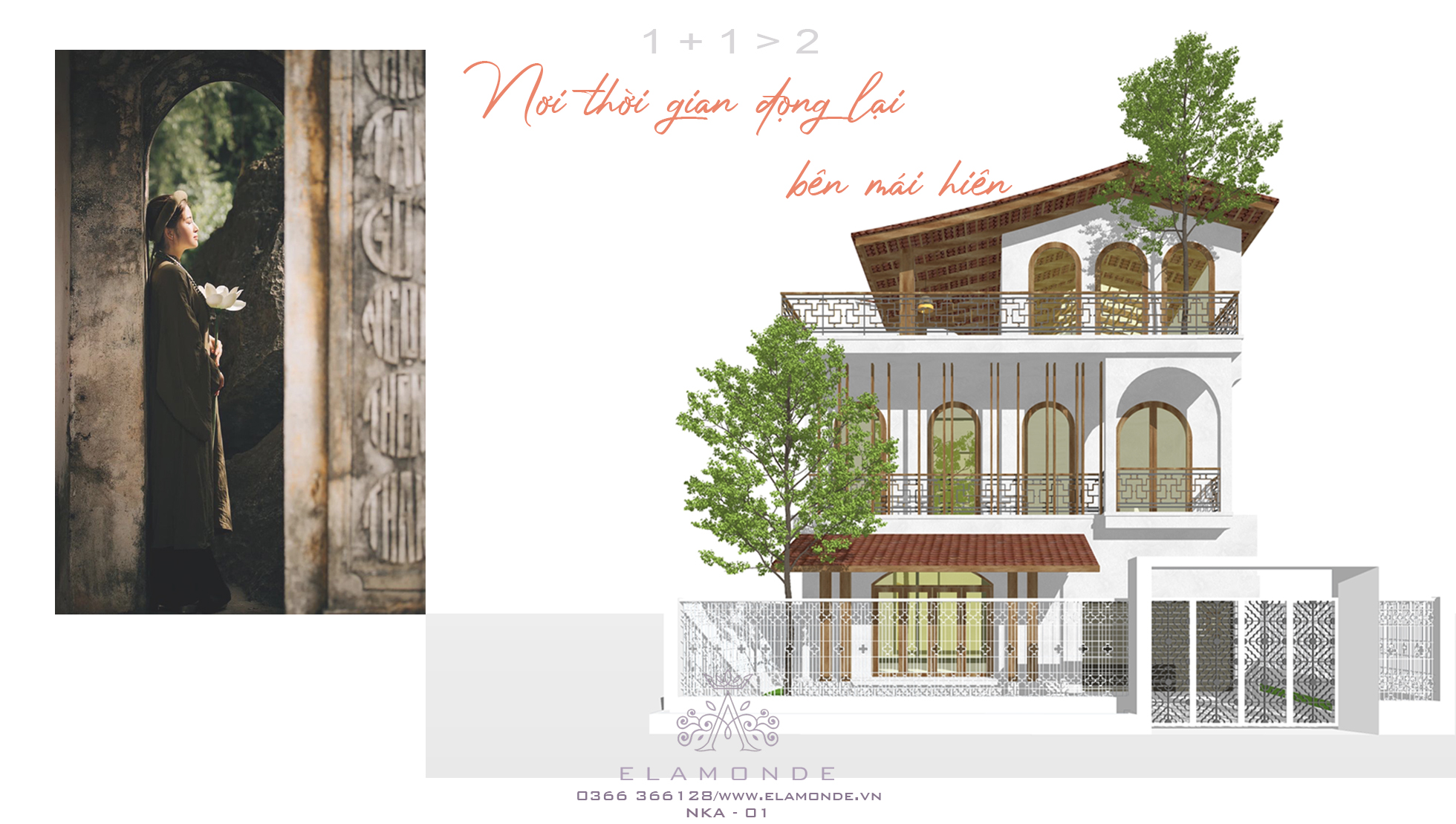 Nơi thời gian đọng lại trên mái hiên