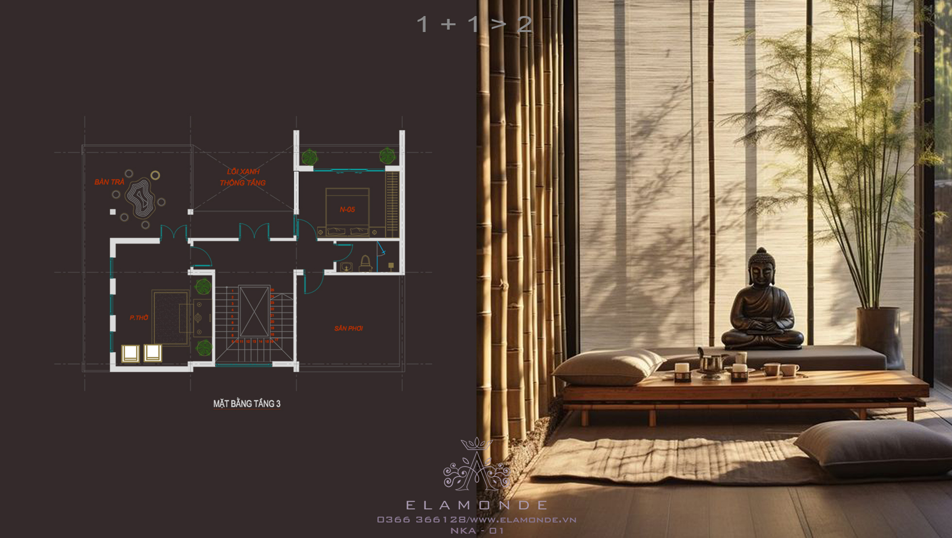 Không gian bản sắc giao thoa sâu lắng